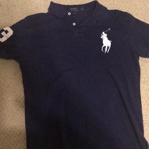 Blue polo